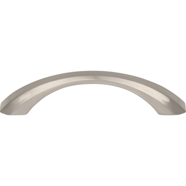 96 mm Center-to-Center Satin Nickel Wheeler Cabinet Pull - Image 3