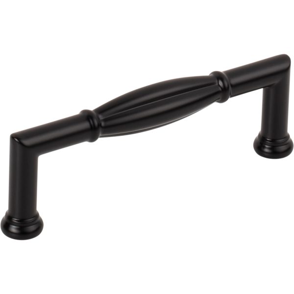 96 mm Center-to-Center Matte Black Southerland Cabinet Pull