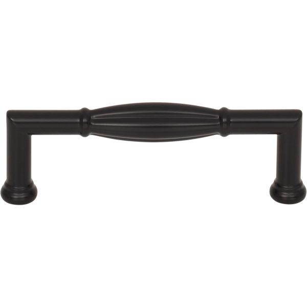 96 mm Center-to-Center Matte Black Southerland Cabinet Pull - Image 3