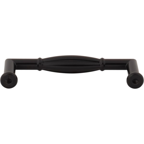96 mm Center-to-Center Matte Black Southerland Cabinet Pull - Image 5