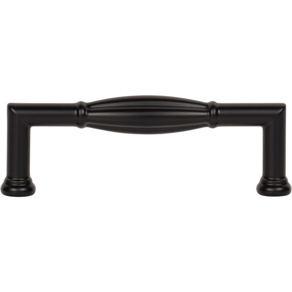 96 mm Center-to-Center Matte Black Southerland Cabinet Pull - Image 6