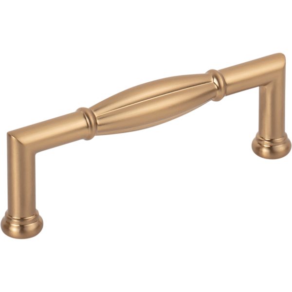 96 mm Center-to-Center Satin Bronze Southerland Cabinet Pull