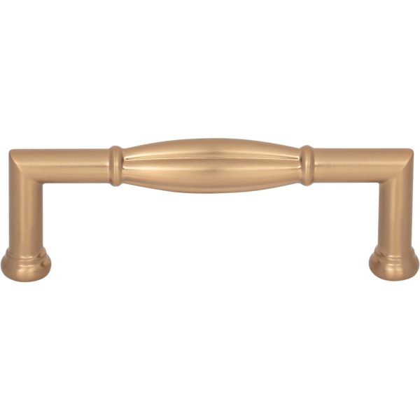 96 mm Center-to-Center Satin Bronze Southerland Cabinet Pull - Image 3