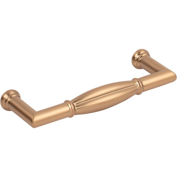 96 mm Center-to-Center Satin Bronze Southerland Cabinet Pull - Image 4