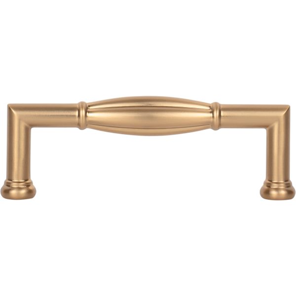 96 mm Center-to-Center Satin Bronze Southerland Cabinet Pull - Image 6
