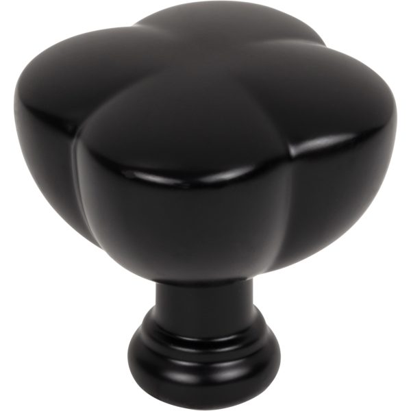 1-1/2" Overall Length Matte Black Southerland Knob