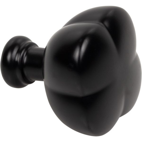 1-1/2" Overall Length Matte Black Southerland Knob - Image 4
