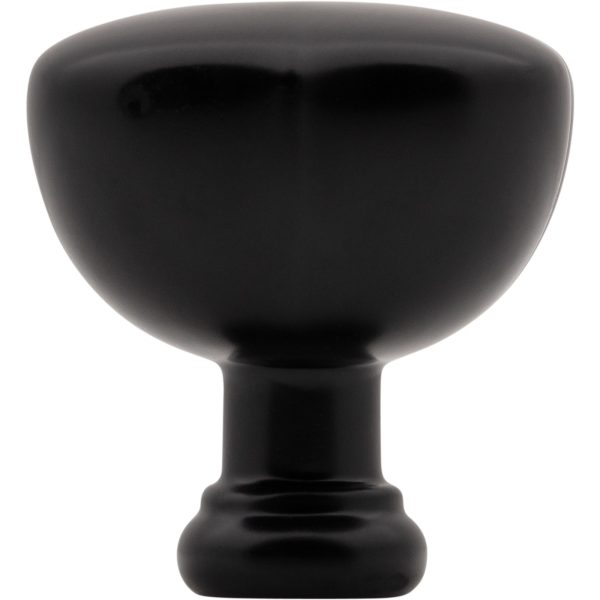1-1/2" Overall Length Matte Black Southerland Knob - Image 6