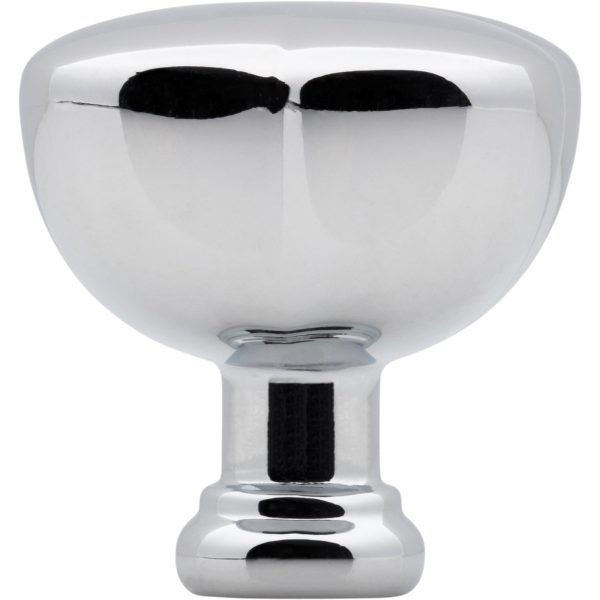 1-1/2" Overall Length Polished Chrome Southerland Knob - Image 6