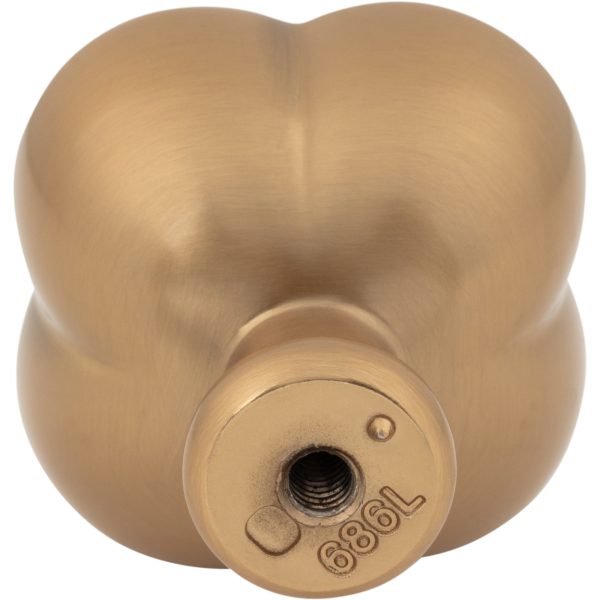 1-1/2" Overall Length Satin Bronze Southerland Knob - Image 5