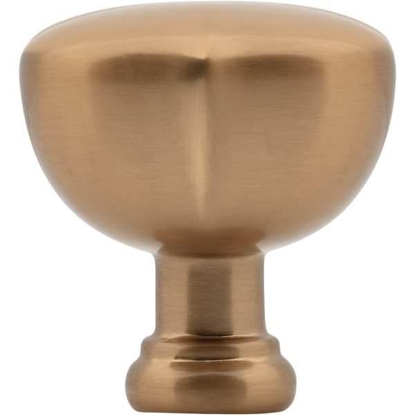 1-1/2" Overall Length Satin Bronze Southerland Knob - Image 6