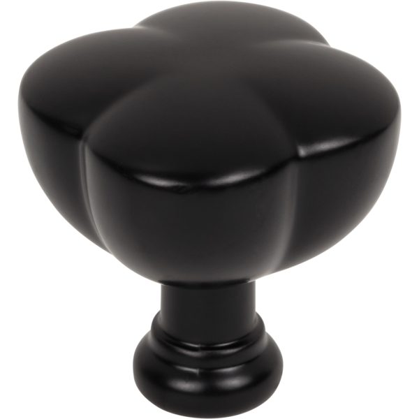 1-1/4" Overall Length Matte Black Southerland Knob