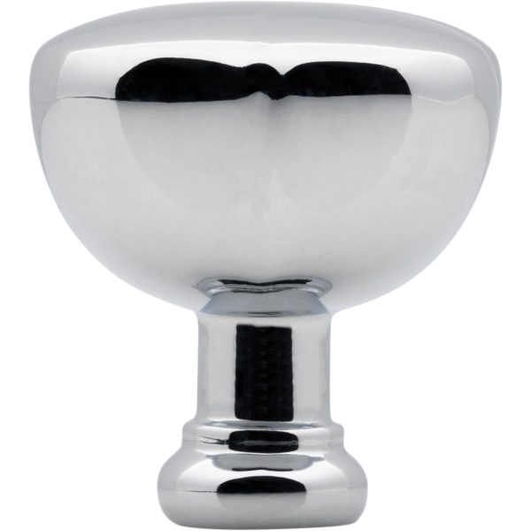 1-1/4" Overall Length Polished Chrome Southerland Knob - Image 6