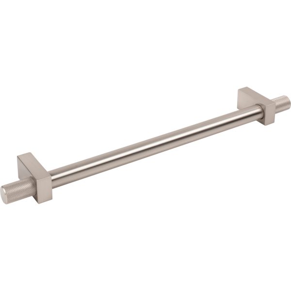 18" Center-to-Center Satin Nickel Larkin 4 Knurled Ends Appliance Handle - Image 4