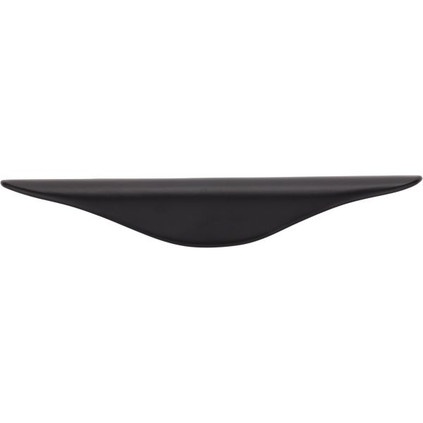 3" Center-to-Center Matte Black Verona Cabinet Cup Pull - Image 3