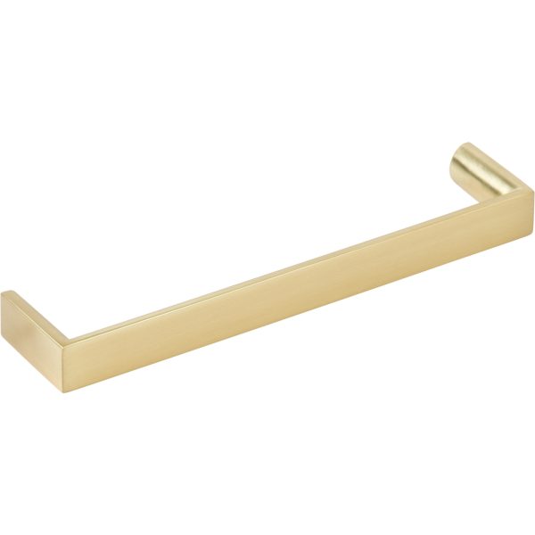 128 mm Center-to-Center Brushed Gold Walker 2 Cabinet Pull - Image 4