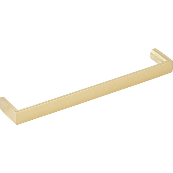 160 mm Center-to-Center Brushed Gold Walker 2 Cabinet Pull - Image 4