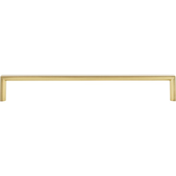 192 mm Center-to-Center Brushed Gold Walker 2 Cabinet Pull - Image 6