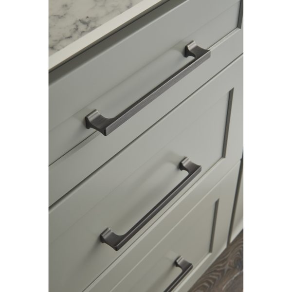 192 mm Center-to-Center Brushed Pewter Sullivan Cabinet Pull - Image 5