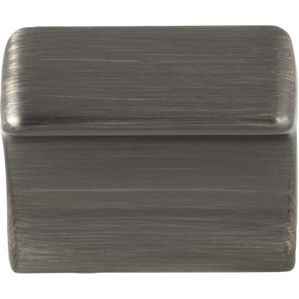1-1/4" Overall Length (16 mm Center-to-Center)  Brushed Pewter Sullivan Cabinet Knob - Image 4