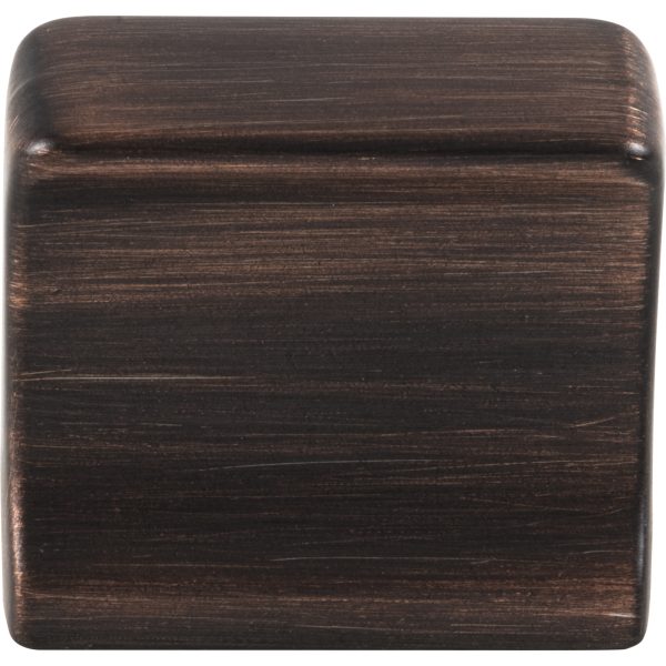 1-1/4" Overall Length (16 mm Center-to-Center)  Brushed Oil Rubbed Bronze Sullivan Cabinet Knob - Image 3