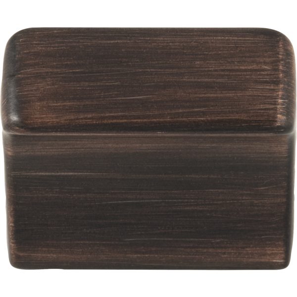 1-1/4" Overall Length (16 mm Center-to-Center)  Brushed Oil Rubbed Bronze Sullivan Cabinet Knob - Image 4