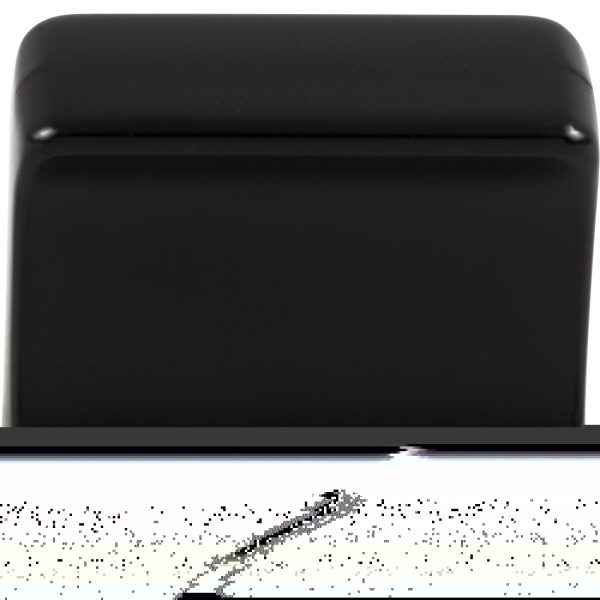 1-1/4" Overall Length (16 mm Center-to-Center)  Matte Black Sullivan Cabinet Knob - Image 3