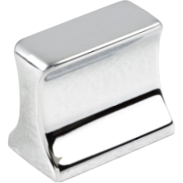 1-1/4" Overall Length (16 mm Center-to-Center)  Polished Chrome Sullivan Cabinet Knob