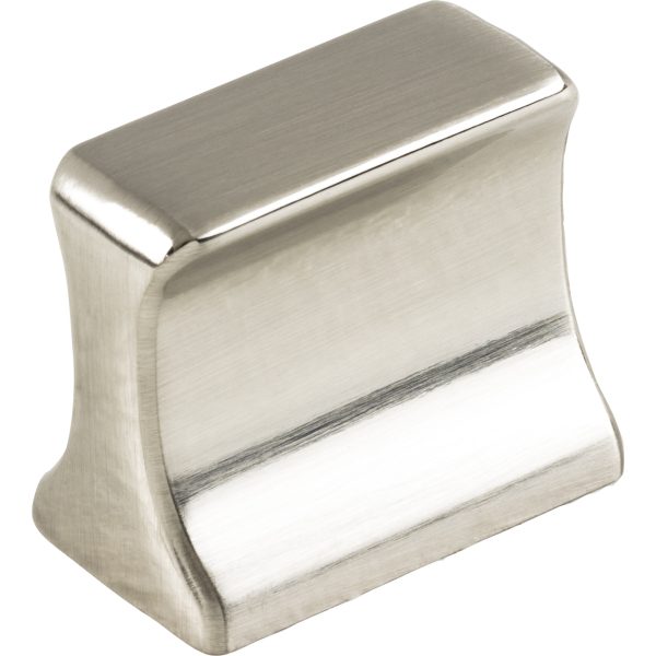 1-1/4" Overall Length (16 mm Center-to-Center)  Satin Nickel Sullivan Cabinet Knob