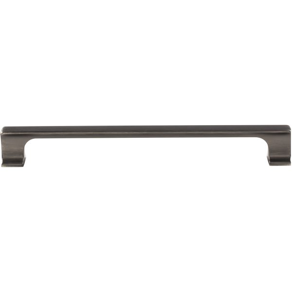 224 mm Center-to-Center Brushed Pewter Sullivan Cabinet Pull - Image 3