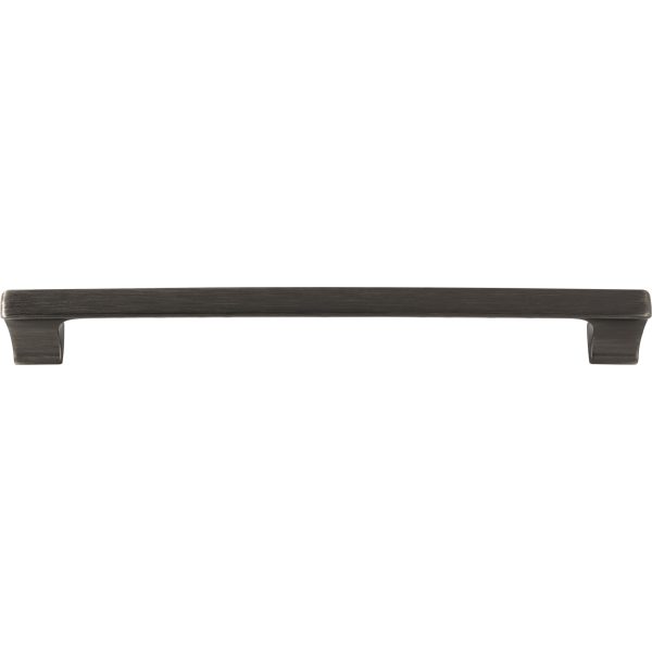 224 mm Center-to-Center Brushed Pewter Sullivan Cabinet Pull - Image 4