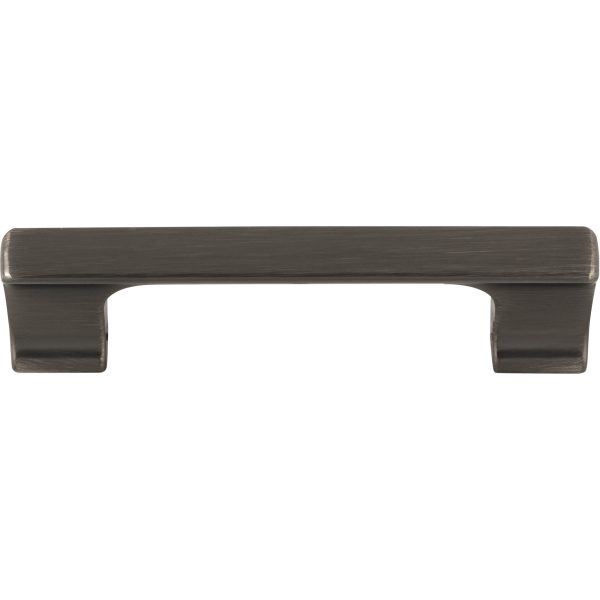 96 mm Center-to-Center Brushed Pewter Sullivan Cabinet Pull - Image 4