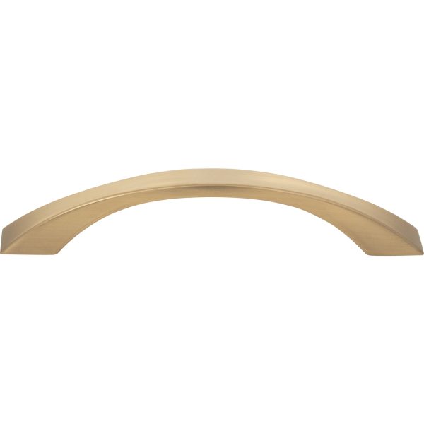 128 mm Center-to-Center Satin Bronze Flared Philip Cabinet Pull - Image 3