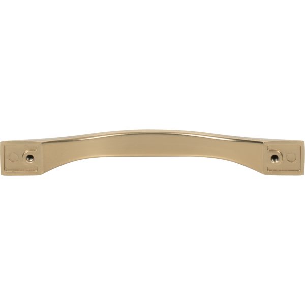 128 mm Center-to-Center Satin Bronze Flared Philip Cabinet Pull - Image 5