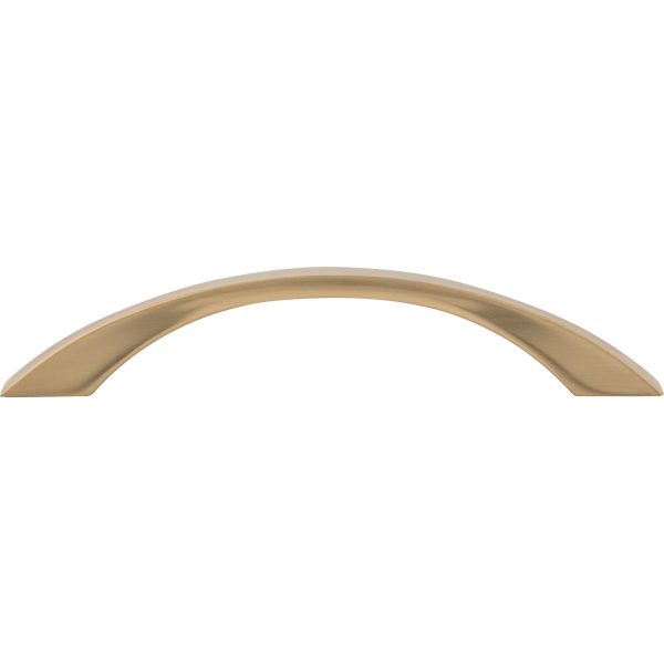 128 mm Center-to-Center Satin Bronze Flared Philip Cabinet Pull - Image 6