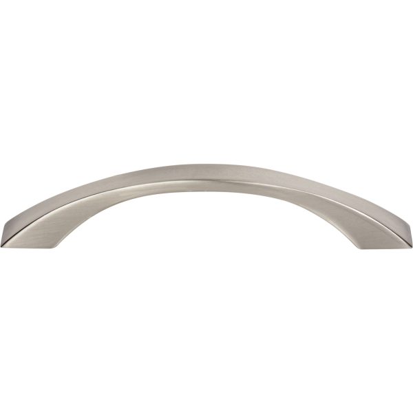 128 mm Center-to-Center Satin Nickel Flared Philip Cabinet Pull - Image 3