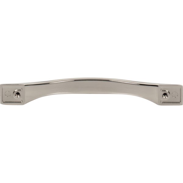 128 mm Center-to-Center Satin Nickel Flared Philip Cabinet Pull - Image 5