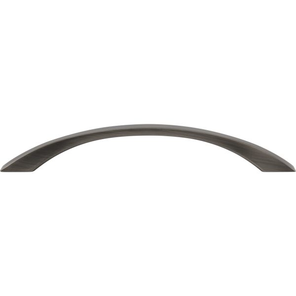 160 mm Center-to-Center Brushed Pewter Flared Philip Cabinet Pull - Image 6