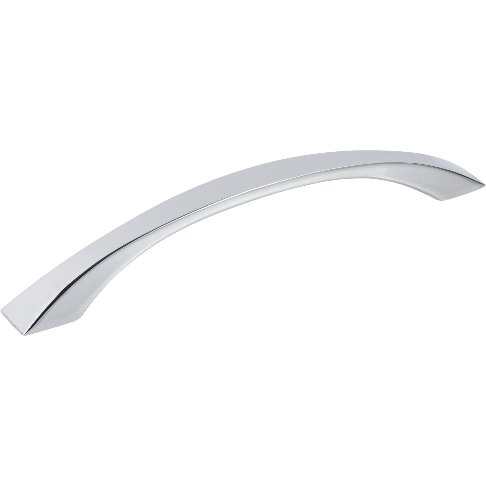160 mm Center-to-Center Polished Chrome Flared Philip Cabinet Pull