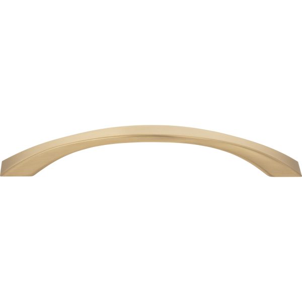 160 mm Center-to-Center Satin Bronze Flared Philip Cabinet Pull - Image 3