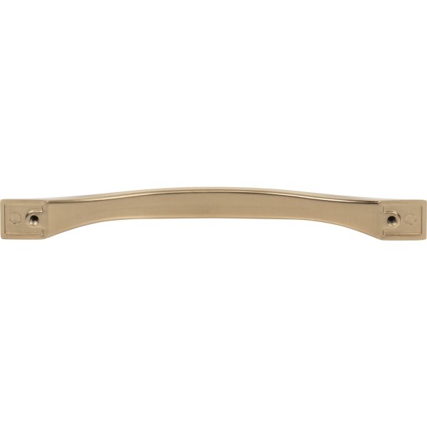 160 mm Center-to-Center Satin Bronze Flared Philip Cabinet Pull - Image 5