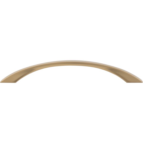160 mm Center-to-Center Satin Bronze Flared Philip Cabinet Pull - Image 6