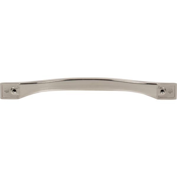 160 mm Center-to-Center Satin Nickel Flared Philip Cabinet Pull - Image 5