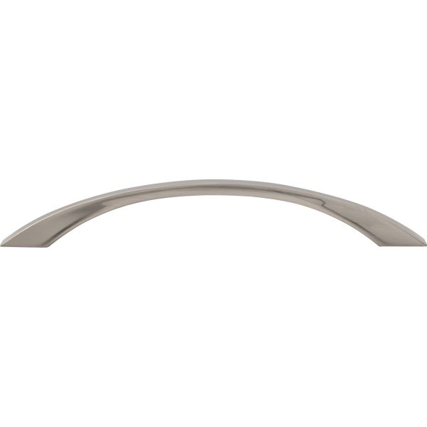 160 mm Center-to-Center Satin Nickel Flared Philip Cabinet Pull - Image 6