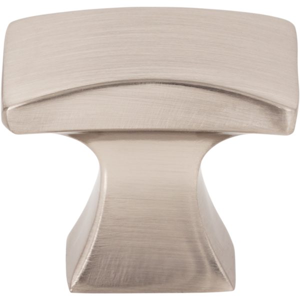 1-1/4" Overall Length Satin Nickel Flared Philip Cabinet Knob - Image 3