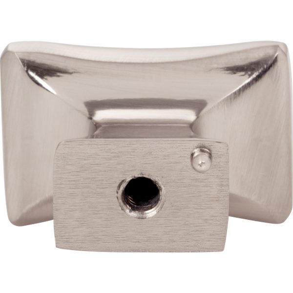 1-1/4" Overall Length Satin Nickel Flared Philip Cabinet Knob - Image 5