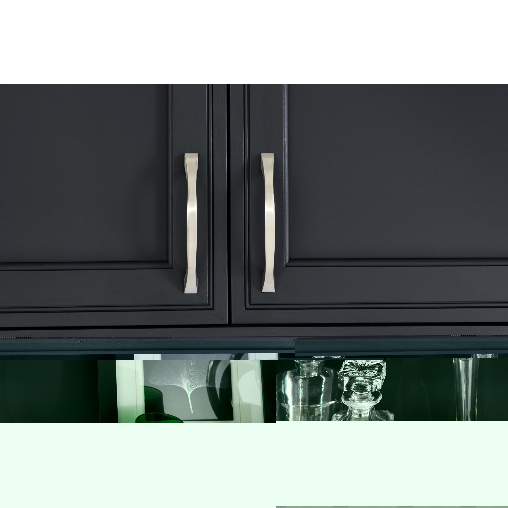 Philip Cabinet Knob in Satin Nickel