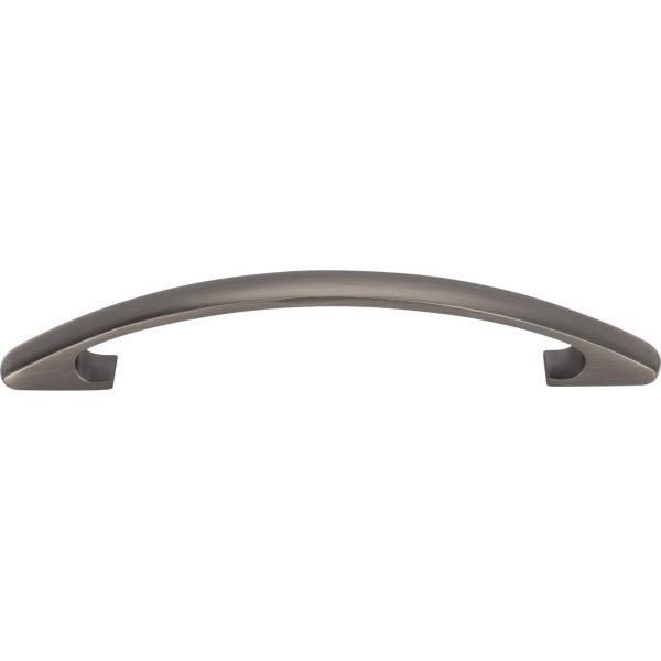 128 mm Center-to-Center Brushed Pewter Arched Strickland Cabinet Pull - Image 3