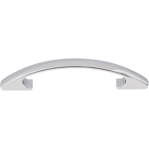 96 mm Center-to-Center Polished Chrome Arched Strickland Cabinet Pull - Image 3