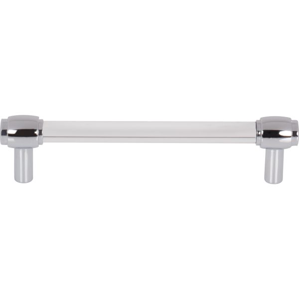 128 mm Center-to-Center Polished Chrome Carmen Cabinet Bar Pull - Image 3
